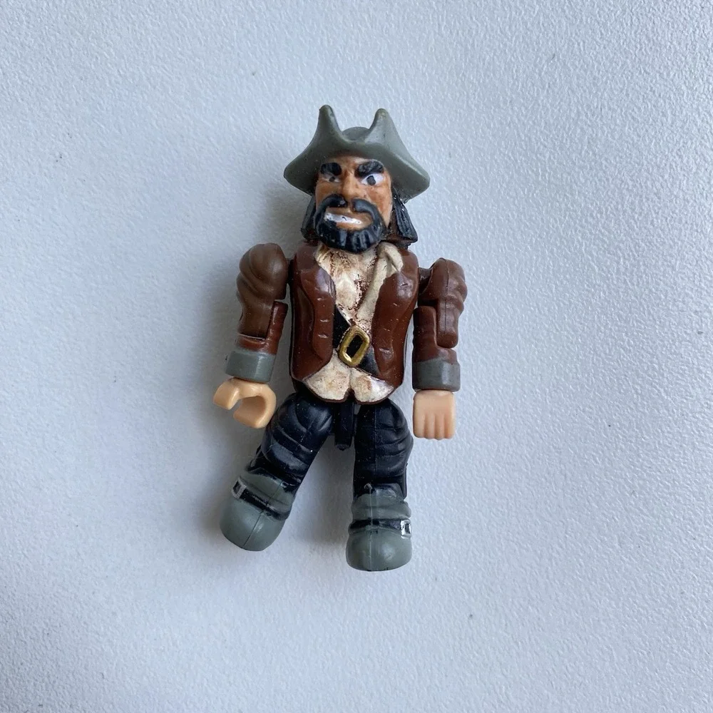Mega Bloks Pirates Blackteeth McBaine Minifigure Sea Marauders‎ Smuggler's Fort